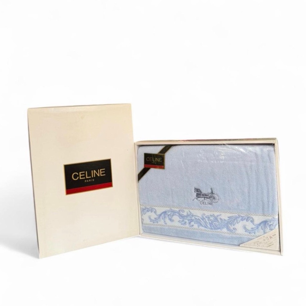 1 Blue Celine Bath Towel